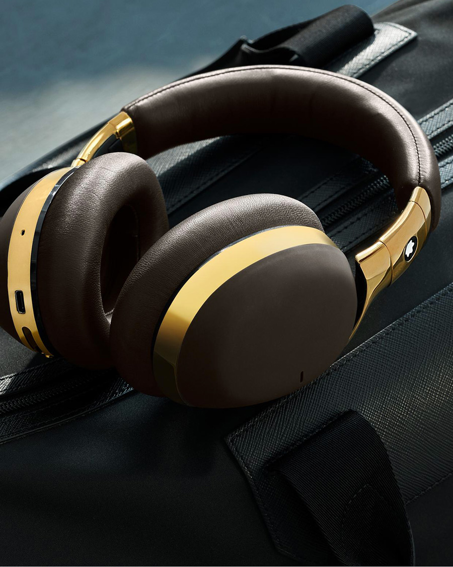 Homme | Idées de cadeaux de Noël | Montblanc | MB01 Headphones Brown