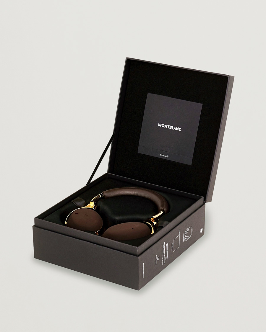 Homme | Idées de cadeaux de Noël | Montblanc | MB01 Headphones Brown