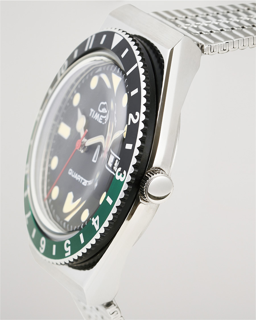 Homme | Timex Q Reissue 1979 Black/Green | Timex | Q Reissue 1979 Black/Green