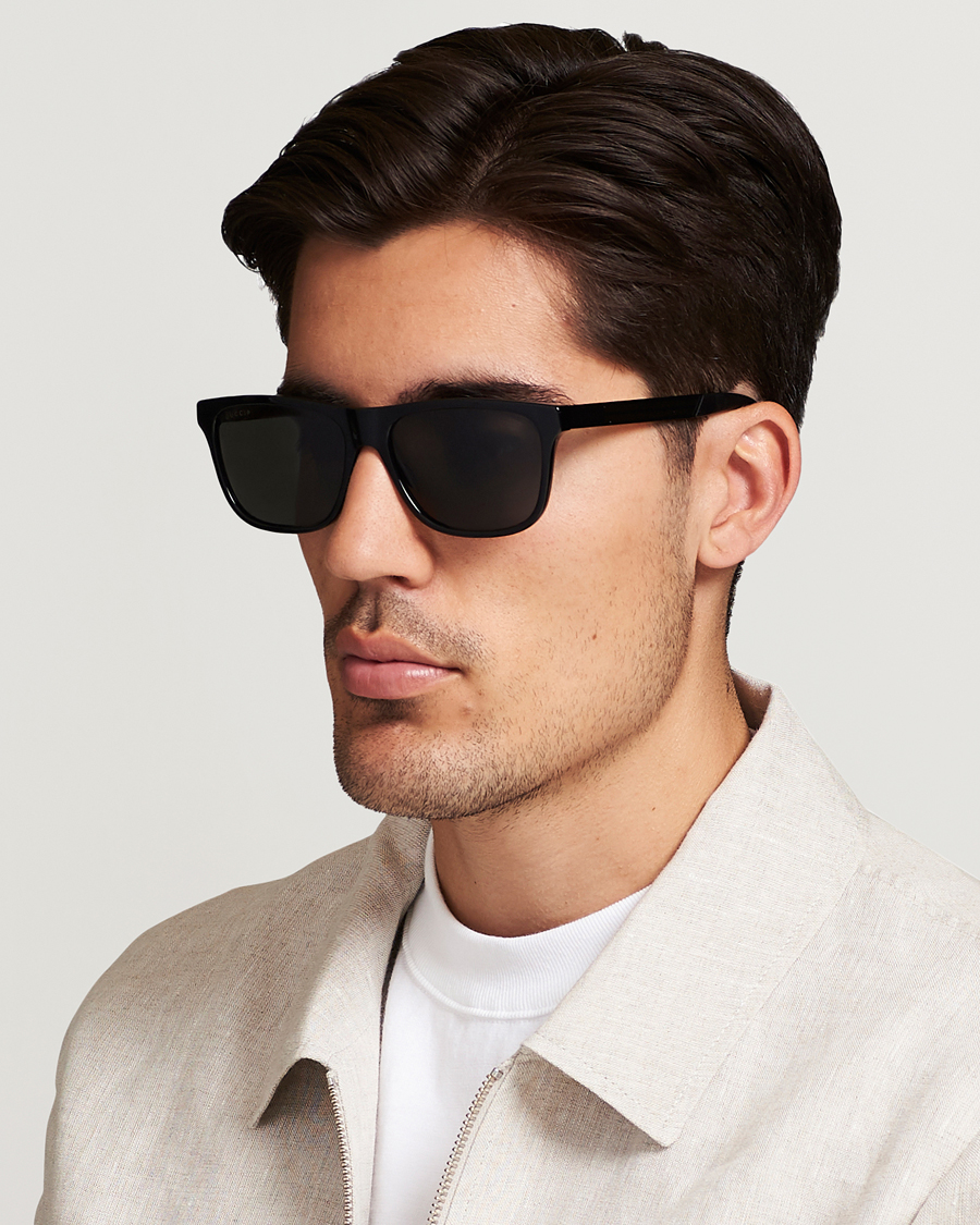 Homme | Lunettes De Soleil À Monture D | Gucci | GG0687S Sunglasses Black
