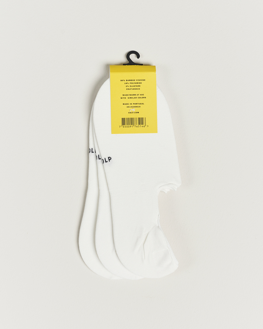 Homme | Sous-Vêtements Et Chaussettes | CDLP | 3-Pack No Show Socks White
