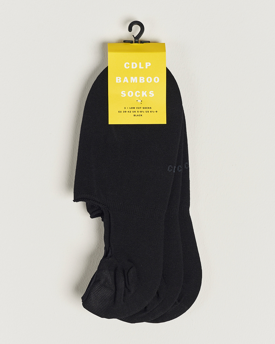 Homme | Sous-Vêtements Et Chaussettes | CDLP | 3-Pack No Show Socks Black