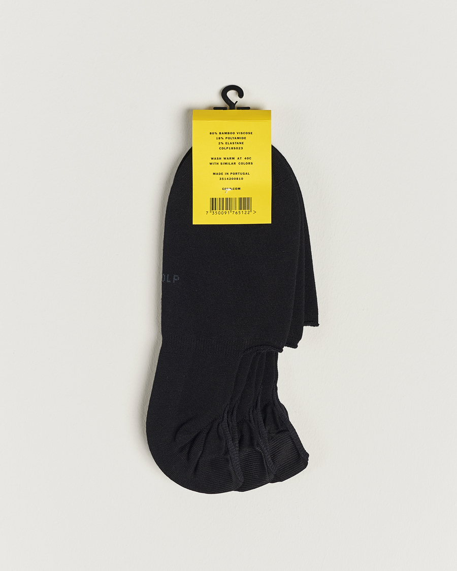Homme | Sections | CDLP | 3-Pack No Show Socks Black