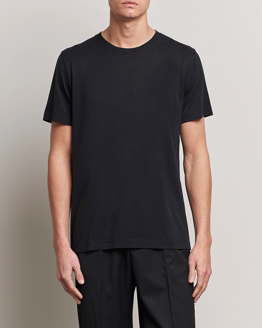 Homme | Sections | CDLP | 3-Pack Crew Neck Tee Black