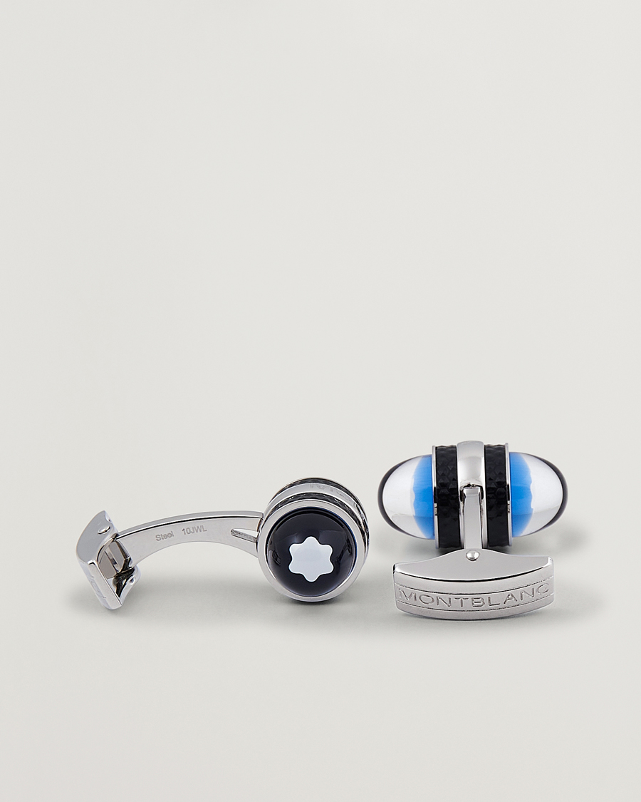 Homme |  | Montblanc | Steel Lacquer SAW Cufflinks