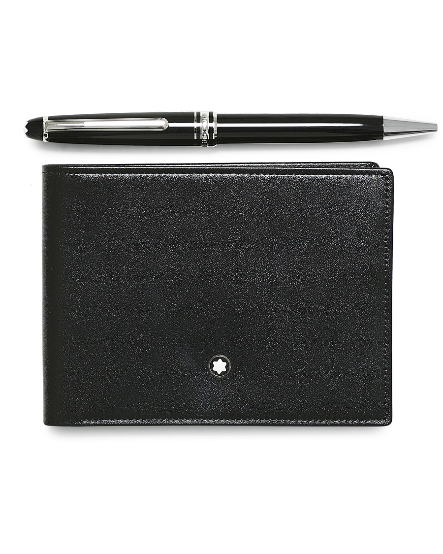 Homme | Idées de cadeaux de Noël | Montblanc | BP 164 Meisterstück Platinum + MST Wallet 6cc
