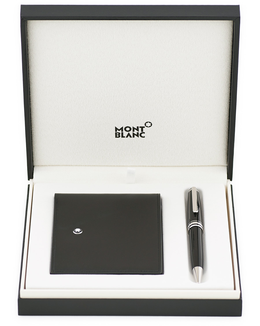 Homme | Idées de cadeaux de Noël | Montblanc | BP 164 Meisterstück Platinum + MST Wallet 6cc
