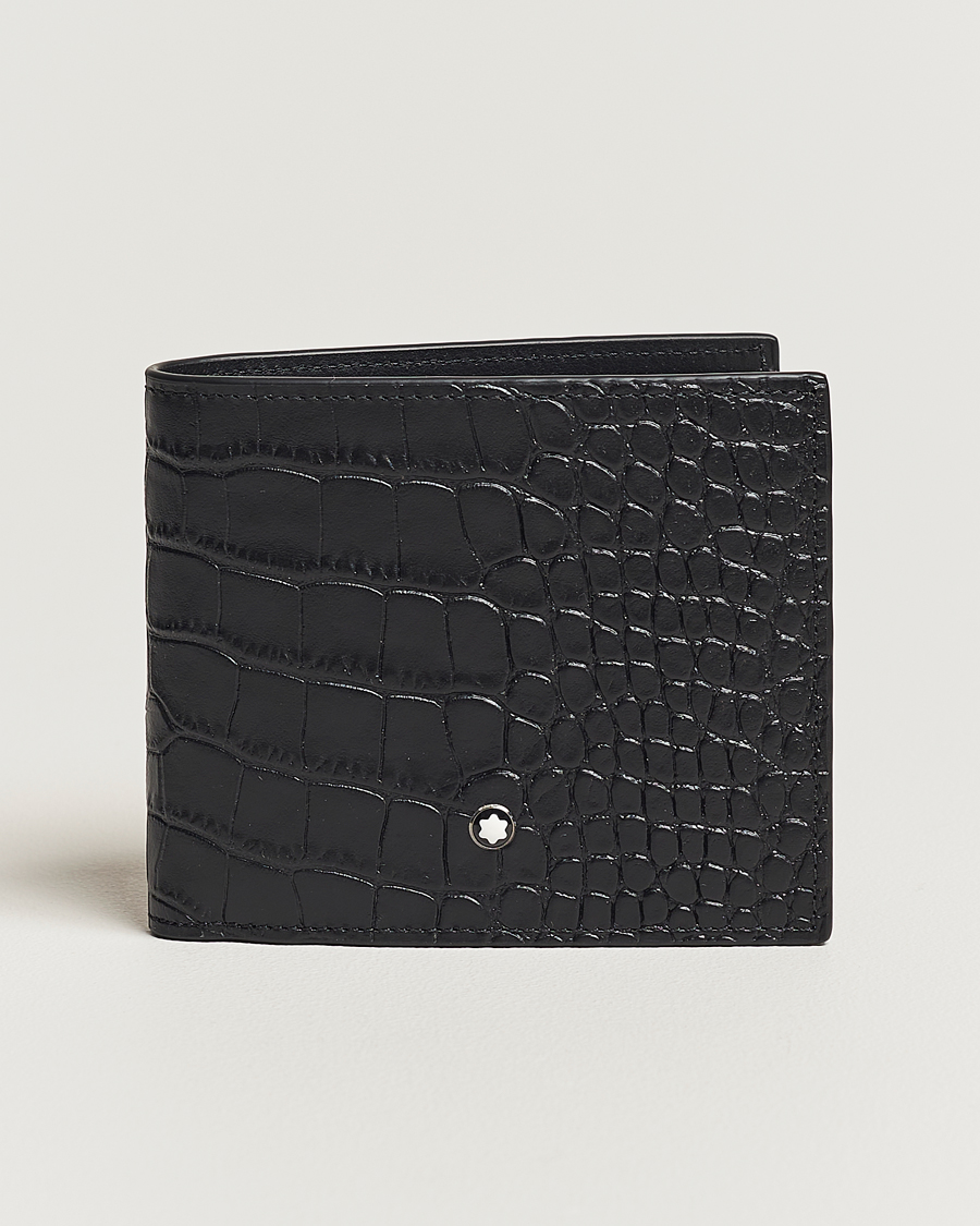 Homme | Montblanc Meisterstück Selection Wallet 6cc Black | Montblanc | Meisterstück Selection Wallet 6cc Black