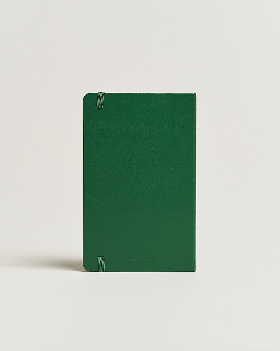 Homme | Moleskine Plain Hard Notebook Large Myrtle Green | Moleskine | Plain Hard Notebook Large Myrtle Green