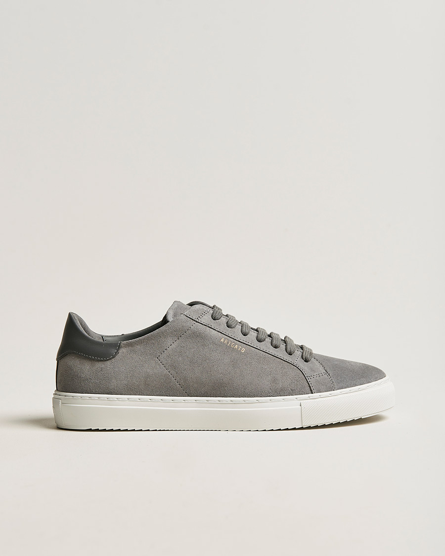 Homme | Axel Arigato Clean 90 Sneaker Grey Suede | Axel Arigato | Clean 90 Sneaker Grey Suede