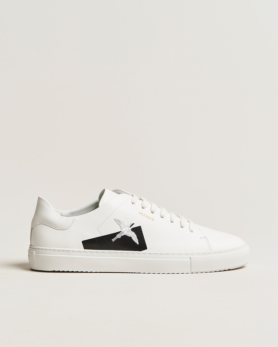 Homme | Axel Arigato Clean 90 Taped Bird Sneaker White Leather | Axel Arigato | Clean 90 Taped Bird Sneaker White Leather