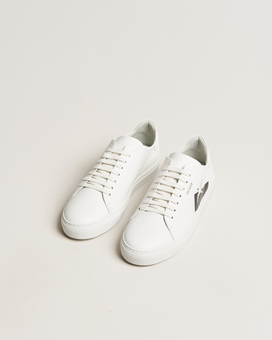 Homme | Axel Arigato Clean 90 Taped Bird Sneaker White Leather | Axel Arigato | Clean 90 Taped Bird Sneaker White Leather