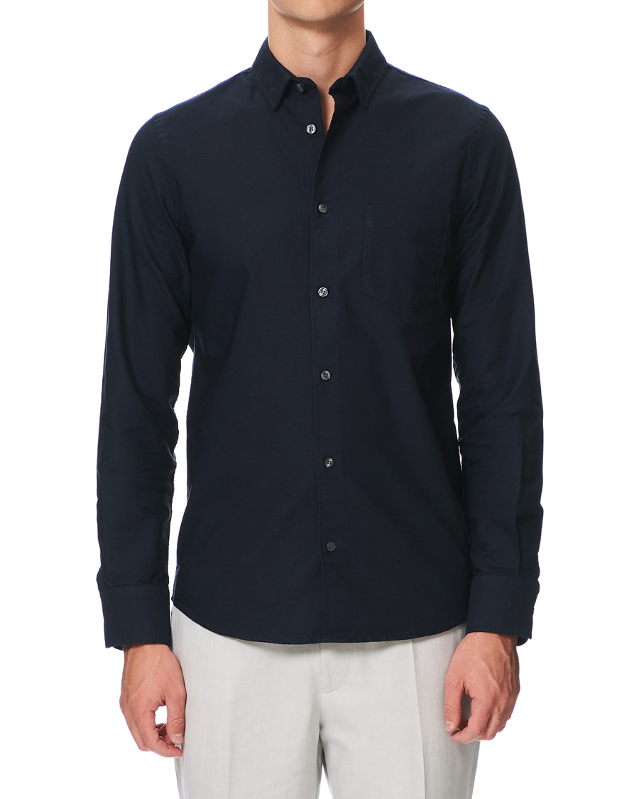 Homme | Chemises | Filippa K | Tim Oxford Shirt Dark Navy