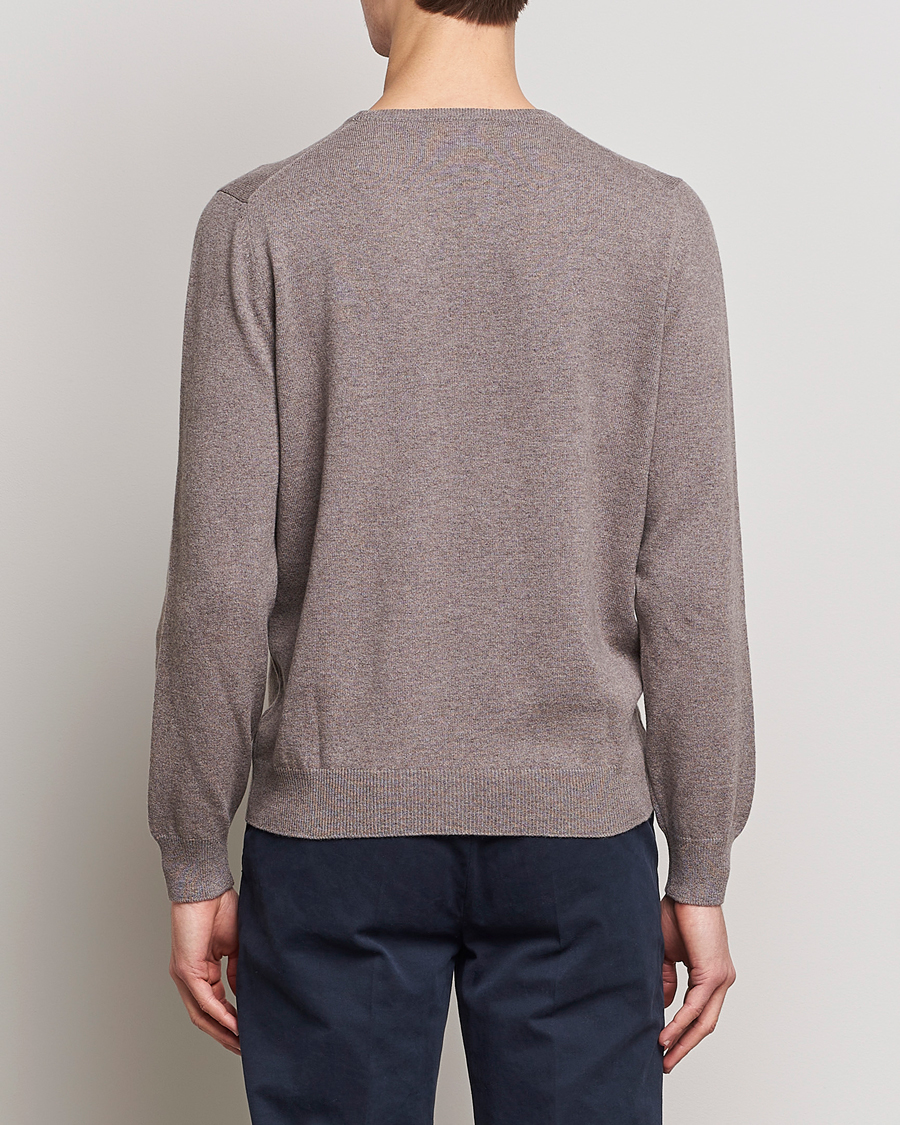 Homme | Pulls Et Tricots | Gran Sasso | Wool/Cashmere Crew Neck Mud Brown