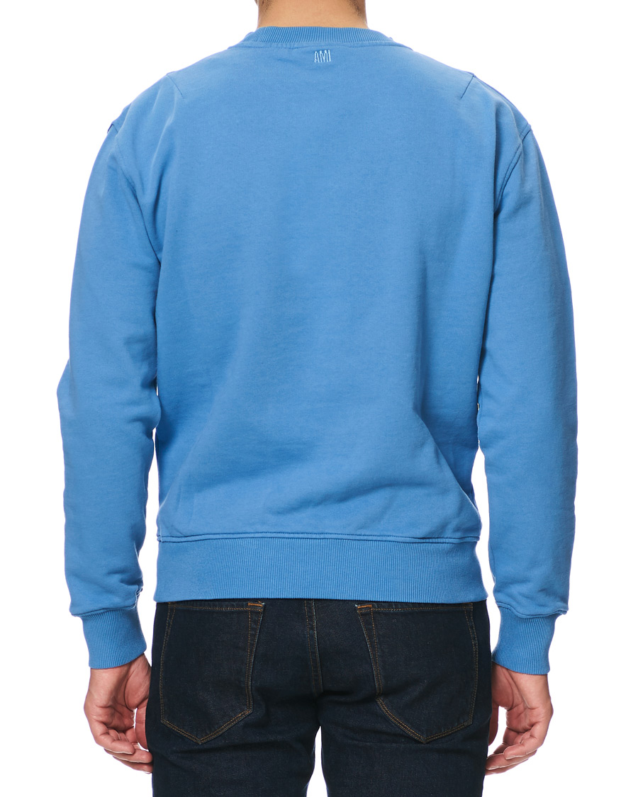 Homme | Pulls Et Tricots | AMI | Heart Logo Sweatshirt Blue