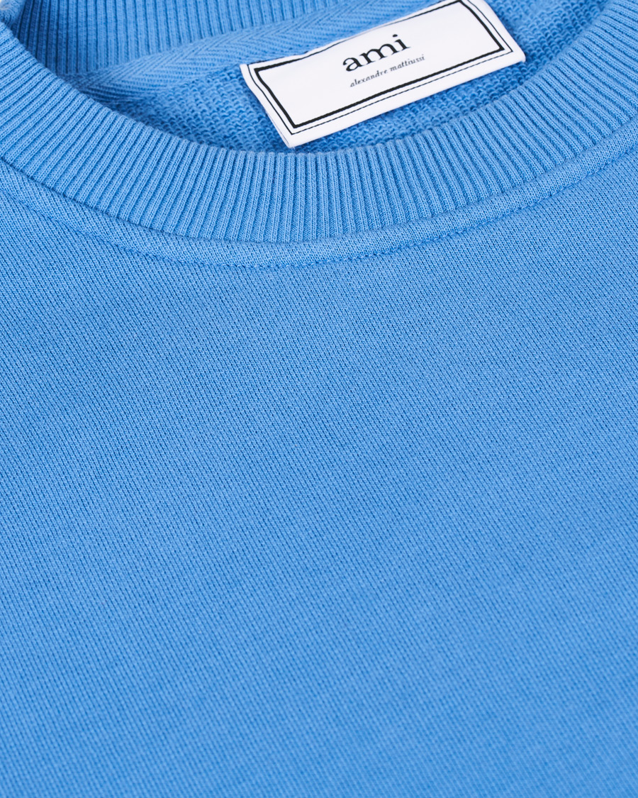 Homme | Pulls Et Tricots | AMI | Heart Logo Sweatshirt Blue