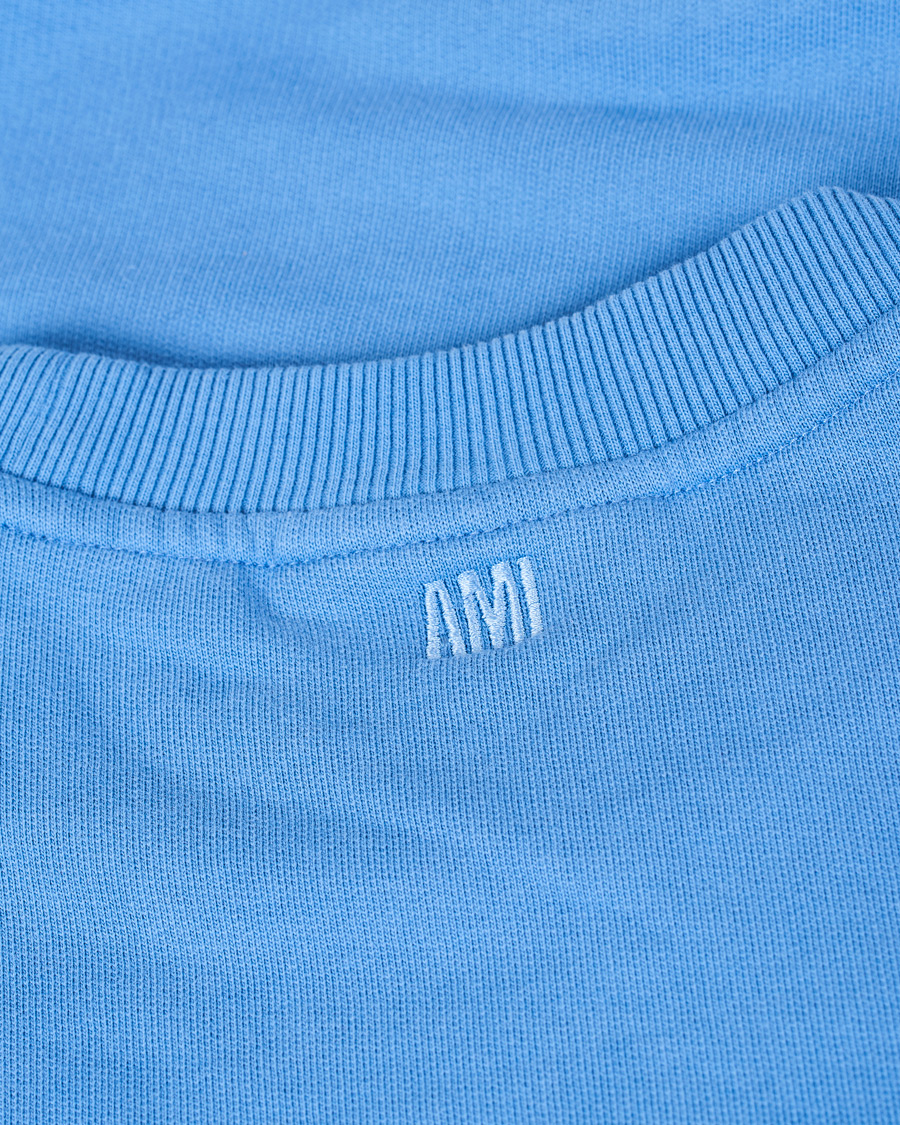 Homme | Pulls Et Tricots | AMI | Heart Logo Sweatshirt Blue