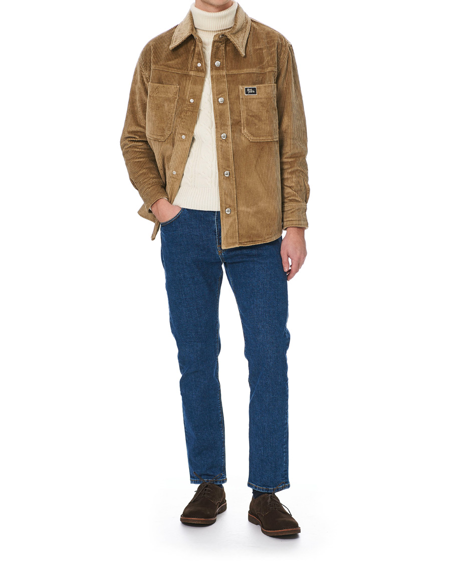 Homme | Manteaux Et Vestes | AMI | Corduroy Shirt Jacket Olive