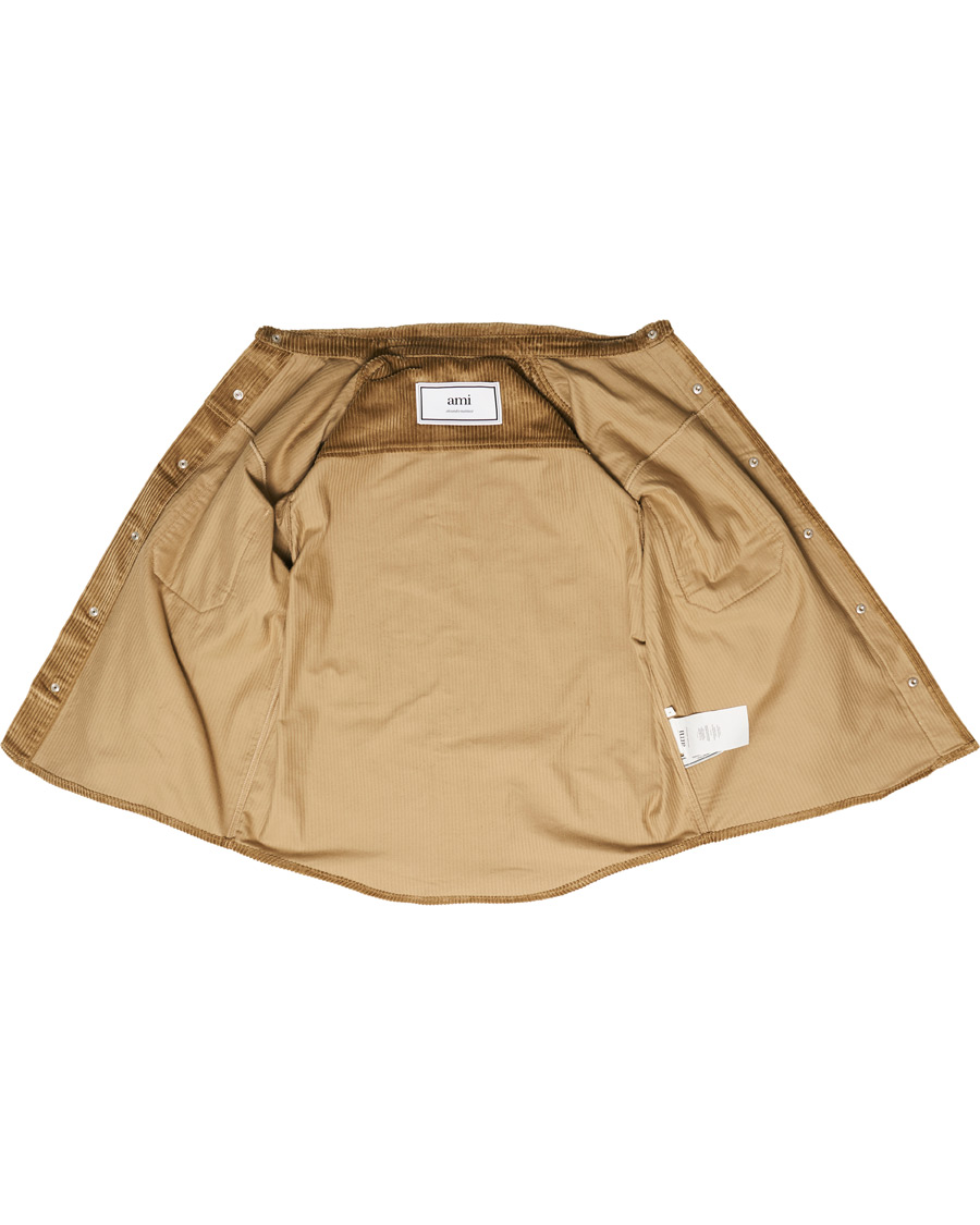 Homme | Manteaux Et Vestes | AMI | Corduroy Shirt Jacket Olive