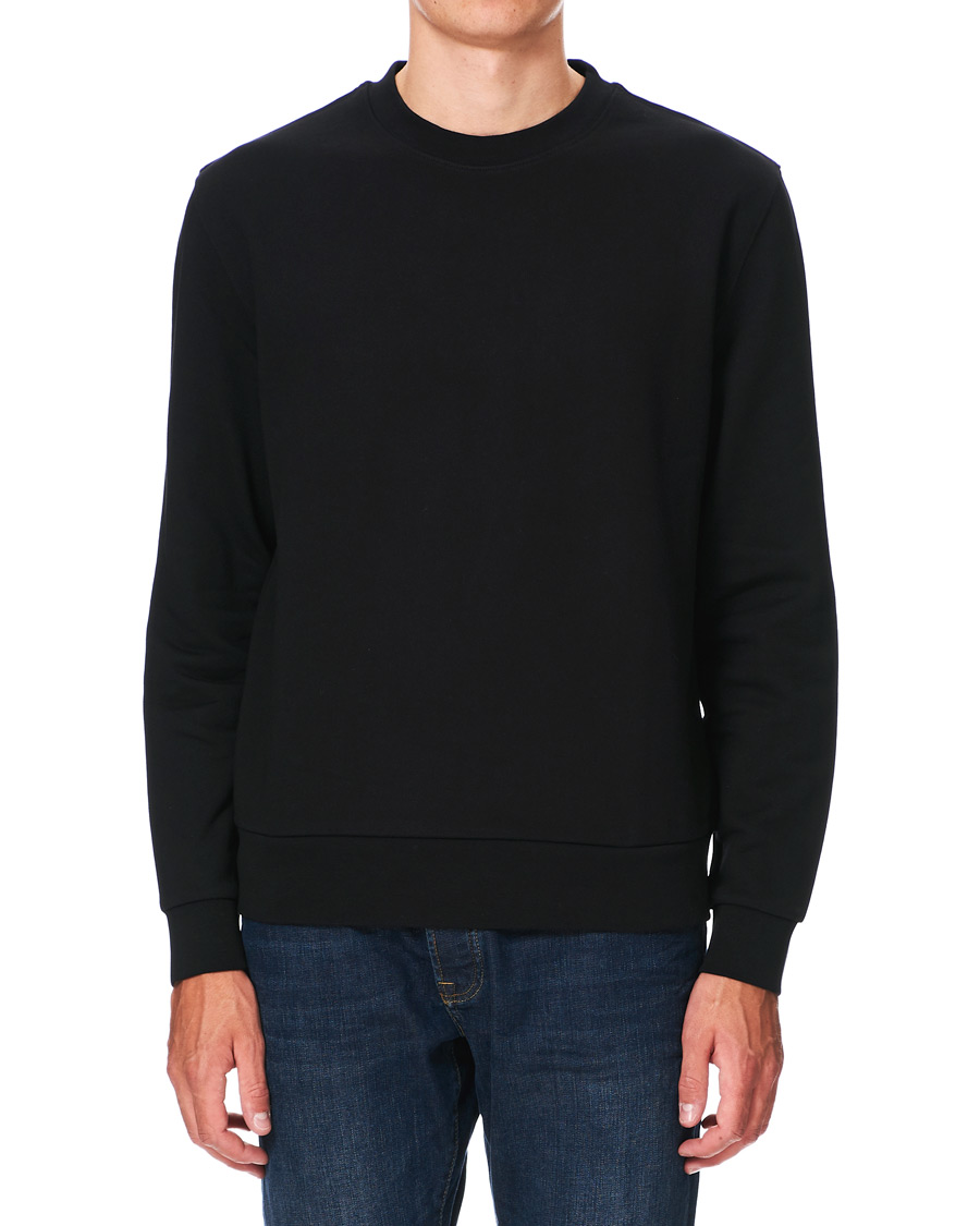 Homme | Pulls Et Tricots | Filippa K | Gustaf Cotton Sweatshirt Black