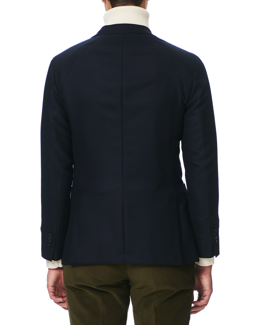 Homme | Blazers | Boglioli | K Jacket Wool Hopsack Blazer Navy