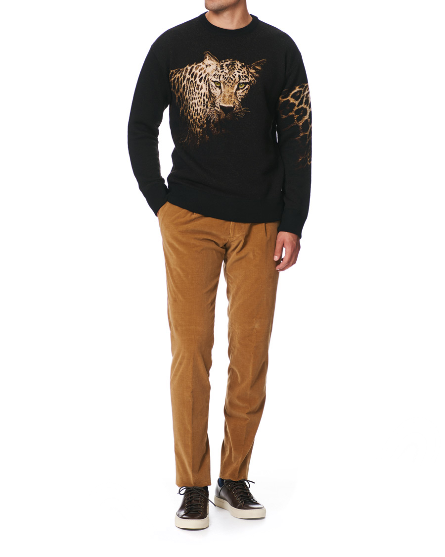 Homme | Pantalons | Etro | Pleated Corduroy Trousers Khaki