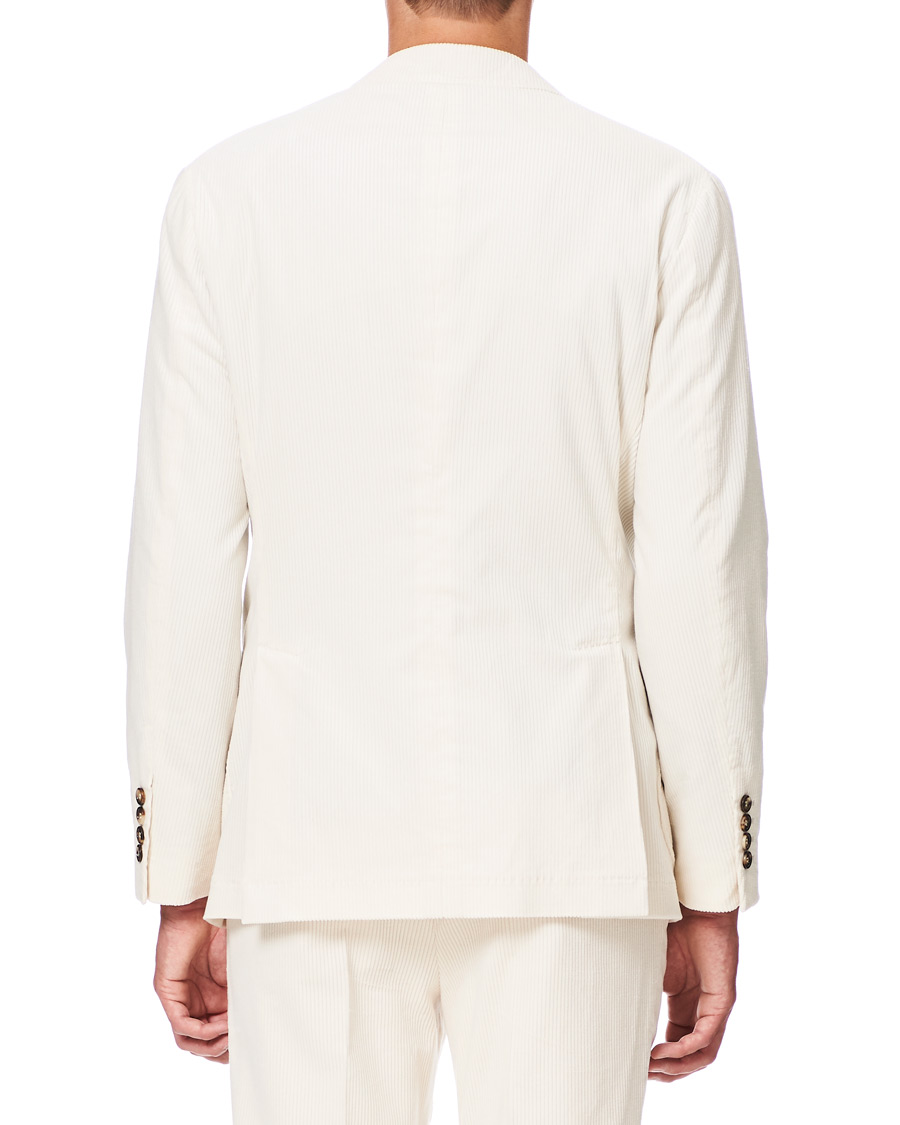 Homme | Blazers | Brunello Cucinelli | Sea Island Cotton Corduroy Blazer Winter White