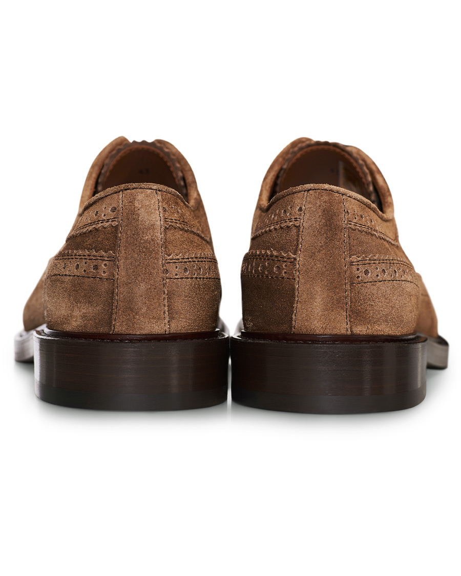 Homme | Brunello Cucinelli Longwing Brogue Brown Suede | Brunello Cucinelli | Longwing Brogue Brown Suede