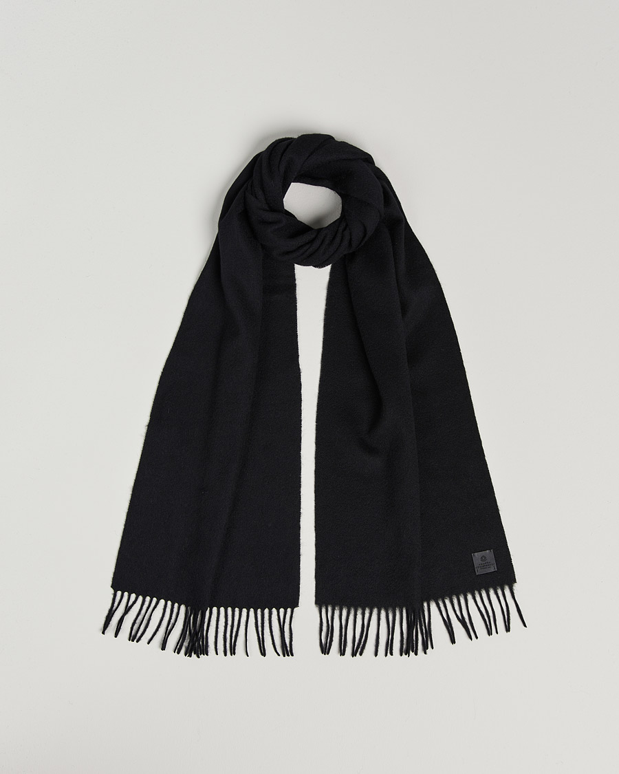 Homme | Amanda Christensen Merino Wool Scarf Black | Amanda Christensen | Merino Wool Scarf Black