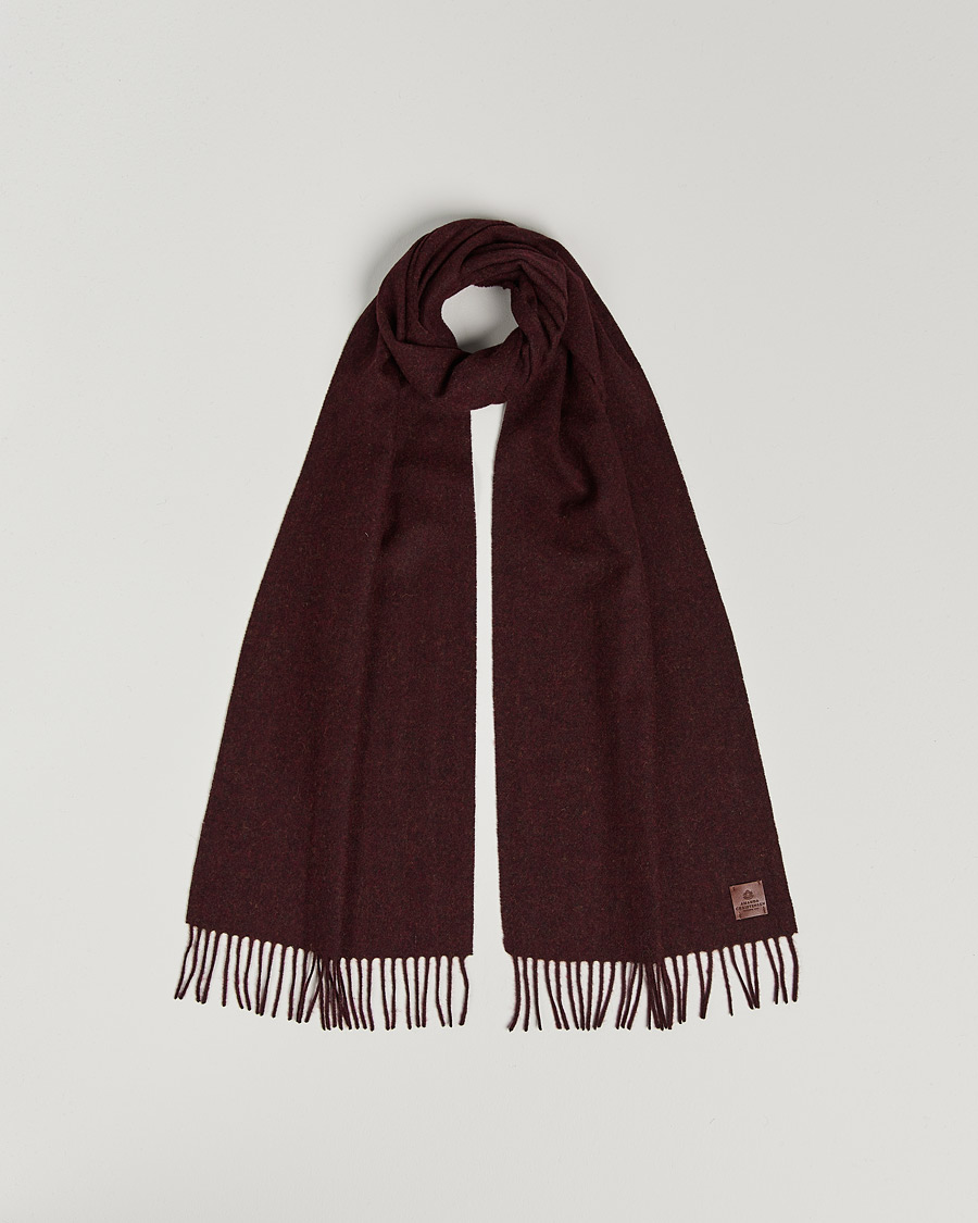Homme | Amanda Christensen Wool Scarf Red Melange | Amanda Christensen | Wool Scarf Red Melange