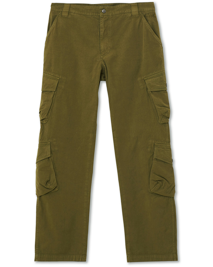 Homme | Pantalons | KENZO | Utilitarian Cargo Trousers Green