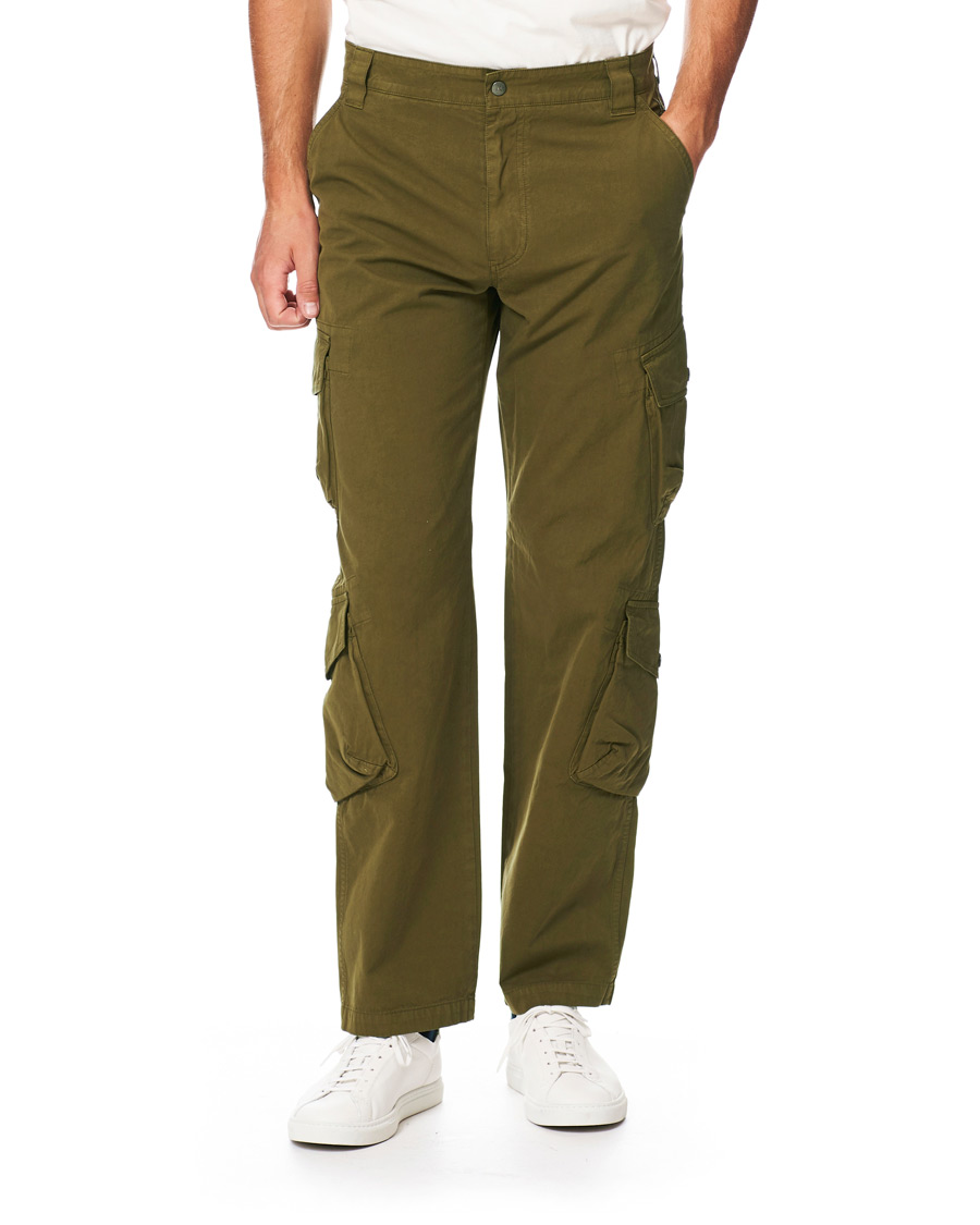 Homme | Pantalons | KENZO | Utilitarian Cargo Trousers Green