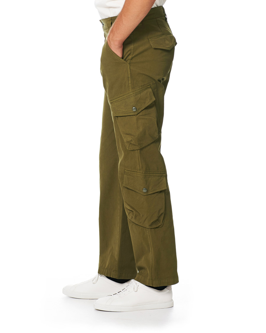 Homme | Pantalons | KENZO | Utilitarian Cargo Trousers Green