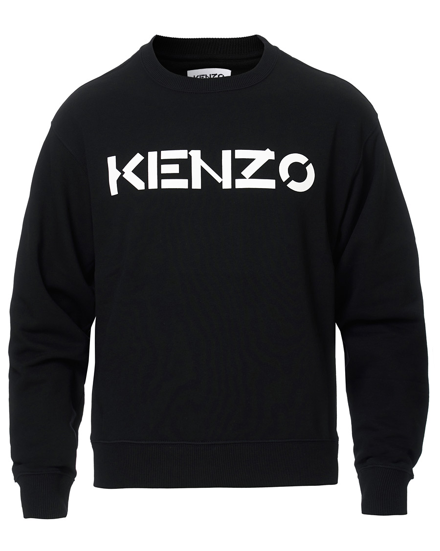 Homme | Pulls Et Tricots | KENZO | Logo Crew Neck Sweatshirt Black