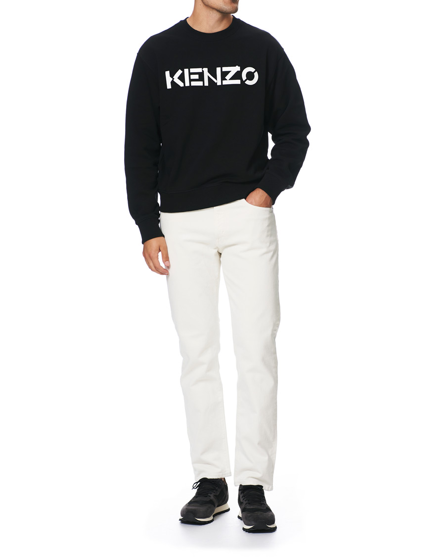 Homme | Pulls Et Tricots | KENZO | Logo Crew Neck Sweatshirt Black