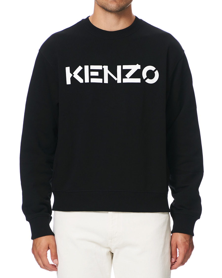 Homme | Pulls Et Tricots | KENZO | Logo Crew Neck Sweatshirt Black