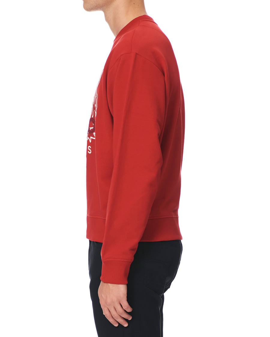 Homme | Pulls Et Tricots | KENZO | Icon Tiger Crew Neck Sweatshirt Red