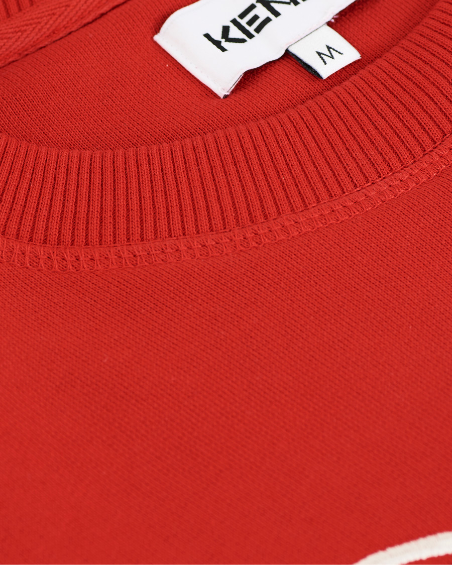 Homme | Pulls Et Tricots | KENZO | Icon Tiger Crew Neck Sweatshirt Red