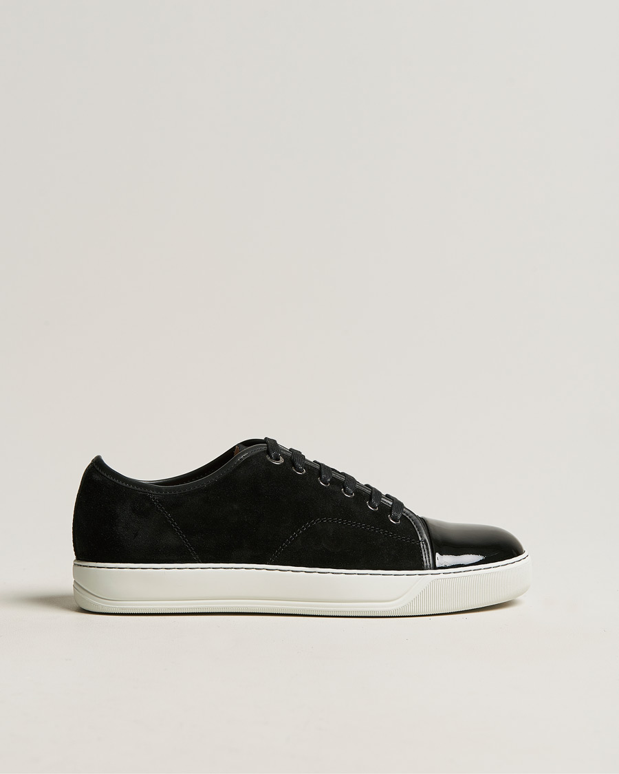 Homme | Baskets | Lanvin | DBB1 Patent Cap Toe Sneaker Black