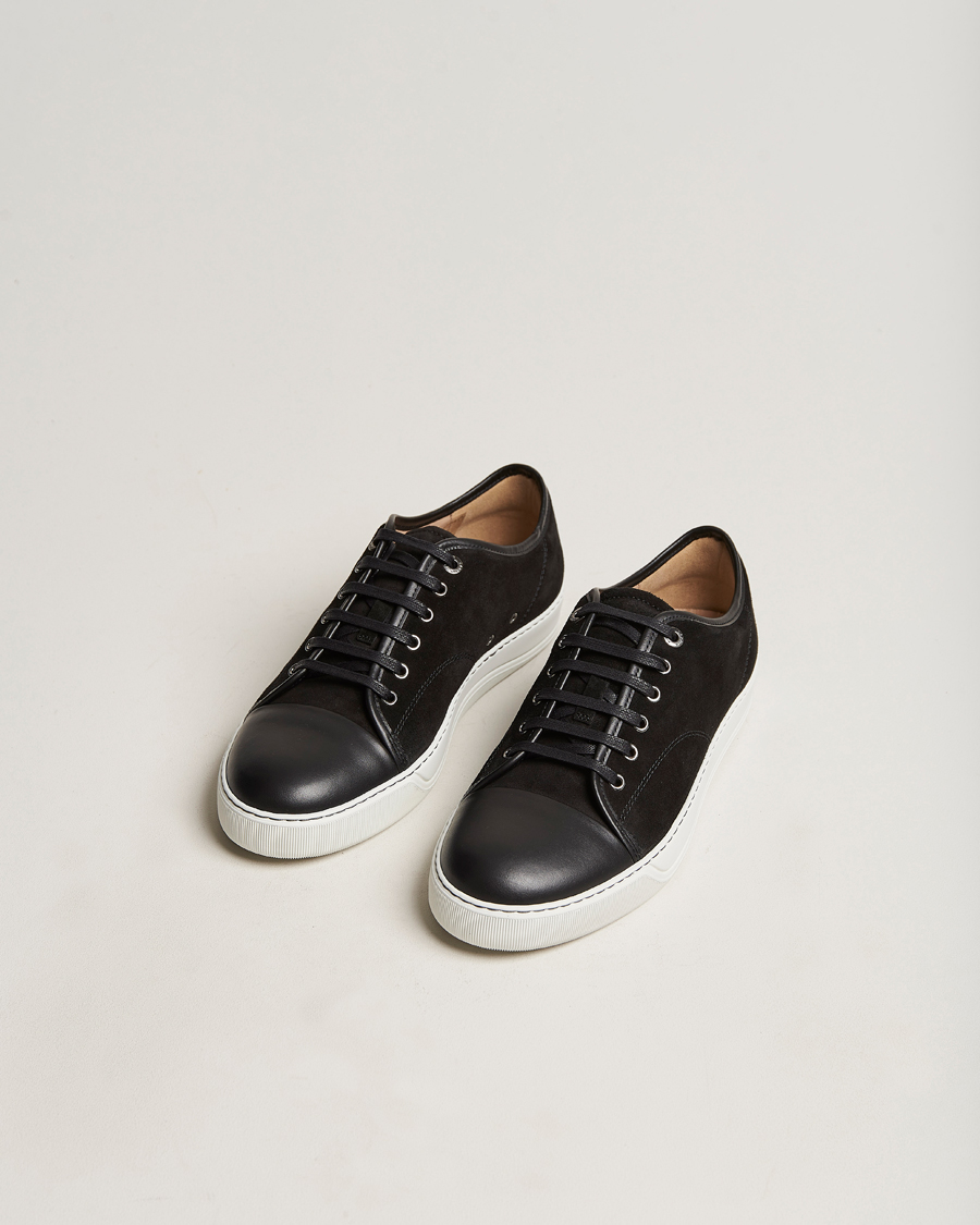 Homme | Baskets | Lanvin | DBB1 Nappa Cap Toe Sneaker Black