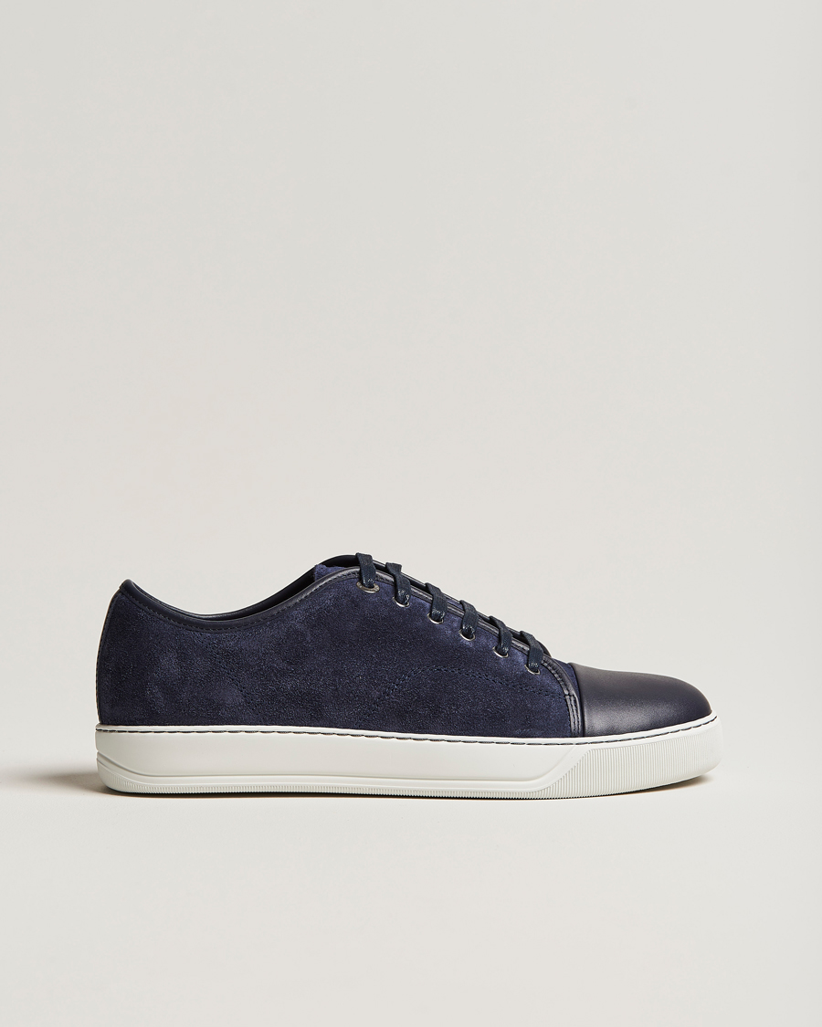 Homme | Baskets | Lanvin | DBB1 Nappa Cap Toe Sneaker Navy