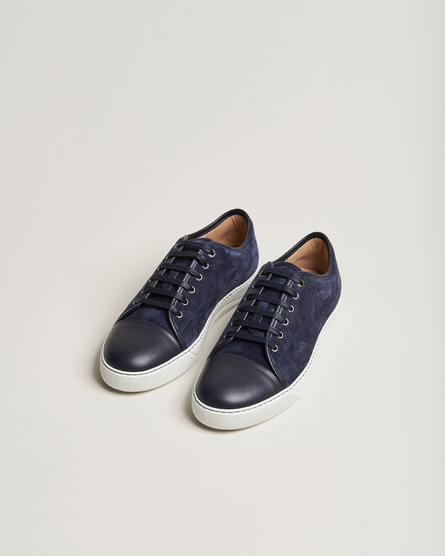 Homme | Baskets | Lanvin | DBB1 Nappa Cap Toe Sneaker Navy