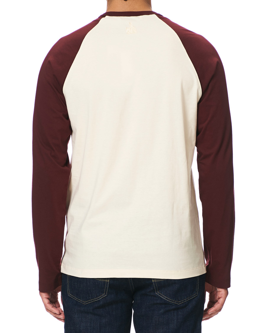 Homme | T-shirts | Lanvin | Long Sleeve Logo Tee Garnet