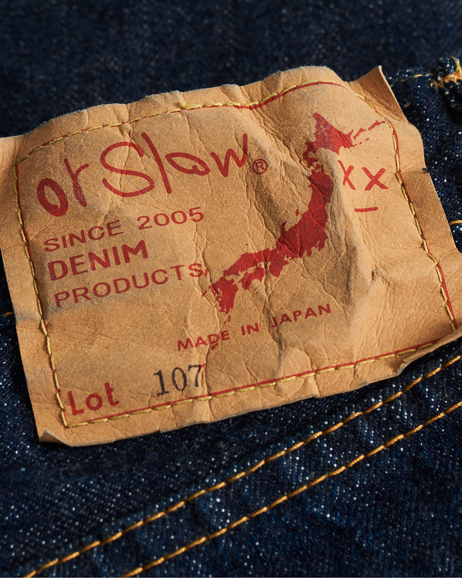 Homme | Jeans | orSlow | Tapered Fit 107 Selvedge Jeans One Wash