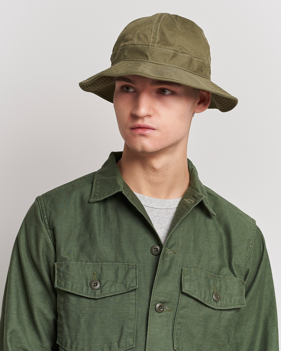 Homme | Bobs Et Casquettes | orSlow | US Navy Hat Green