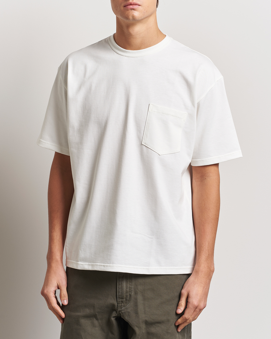 Homme | T-shirts | orSlow | Pocket T-Shirt White