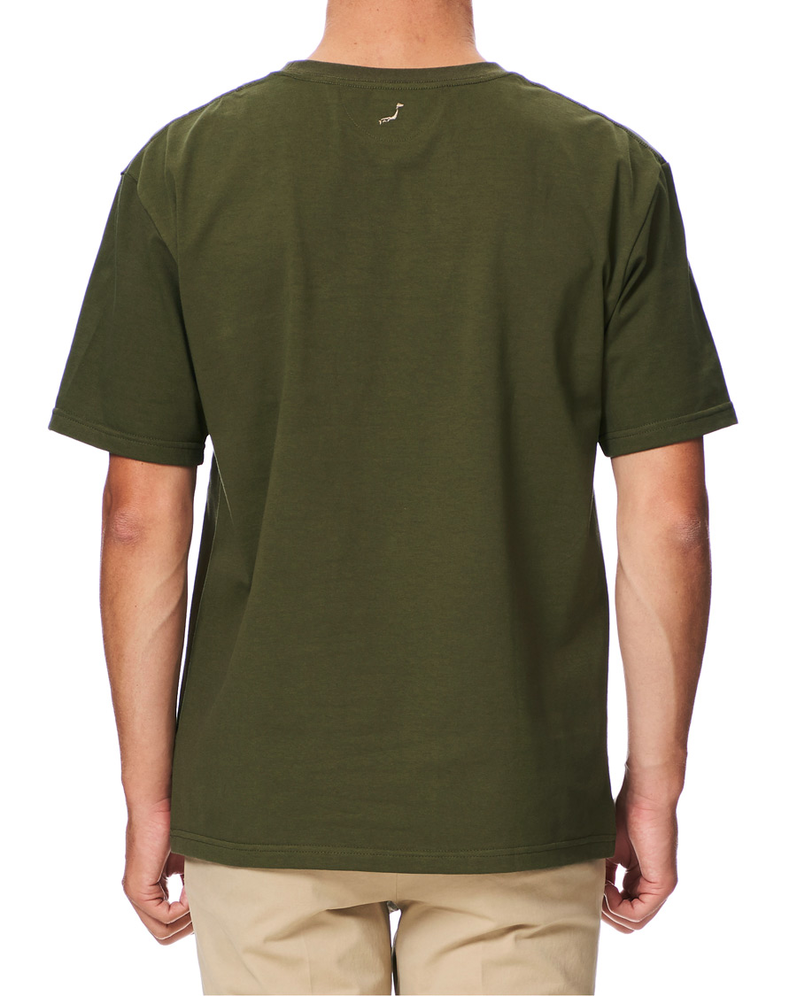 Homme | T-shirts | orSlow | Military Pocket Tee Dark Olive