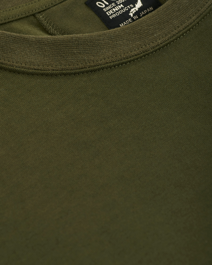 Homme | T-shirts | orSlow | Military Pocket Tee Dark Olive