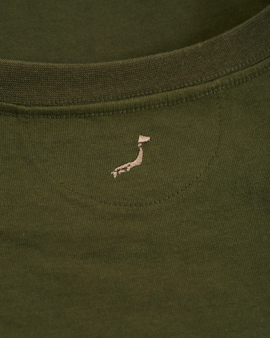 Homme | T-shirts | orSlow | Military Pocket Tee Dark Olive