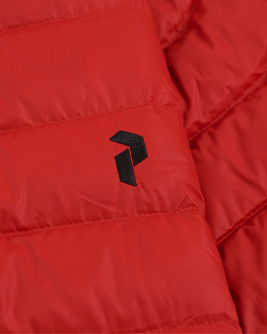Homme | Manteaux Et Vestes | Peak Performance | Frost Liner Down Hooded Jacket Red